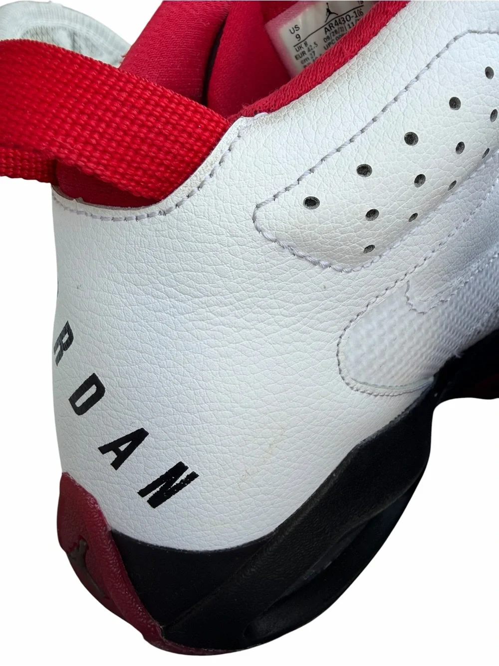 Nike Air Jordan Lift Off Men’s Size 9 White/Black/Red AR4430‑106